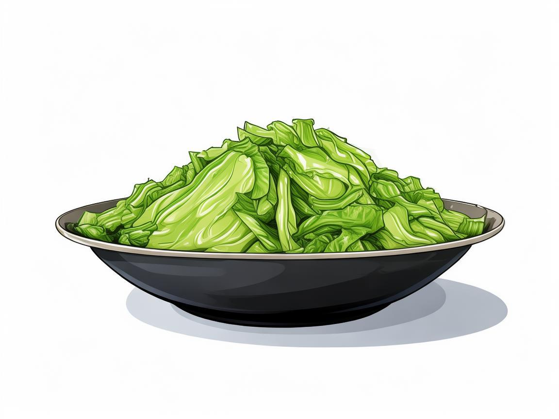 酸菜，传统美食的现代插画演绎