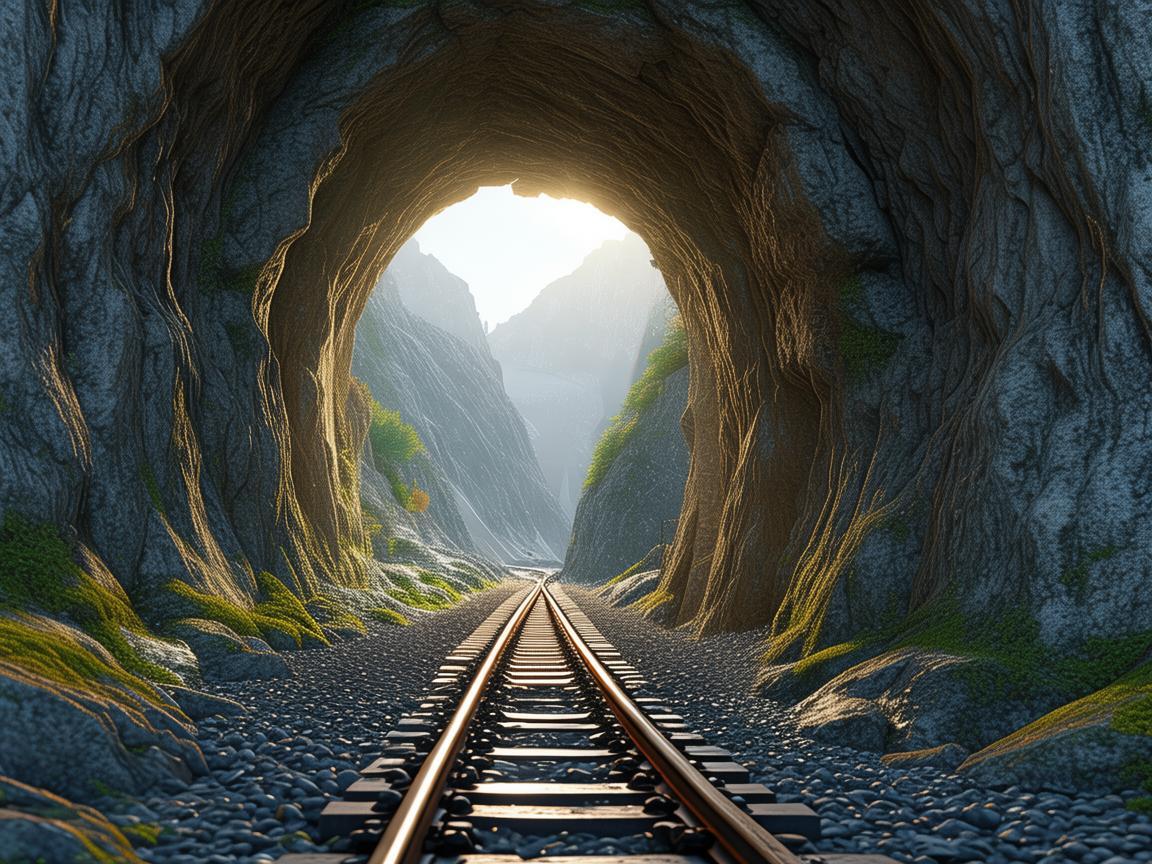 铁路隧道，穿越时光与山峦的艺术