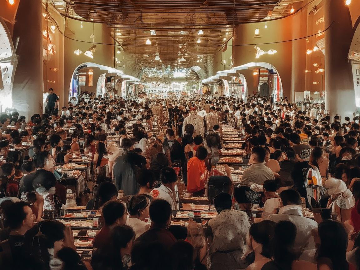 步行街的色彩与故事，插画师如何捕捉街头的灵魂？