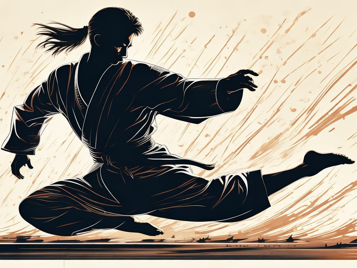 武术与插画，如何捕捉动态之美？