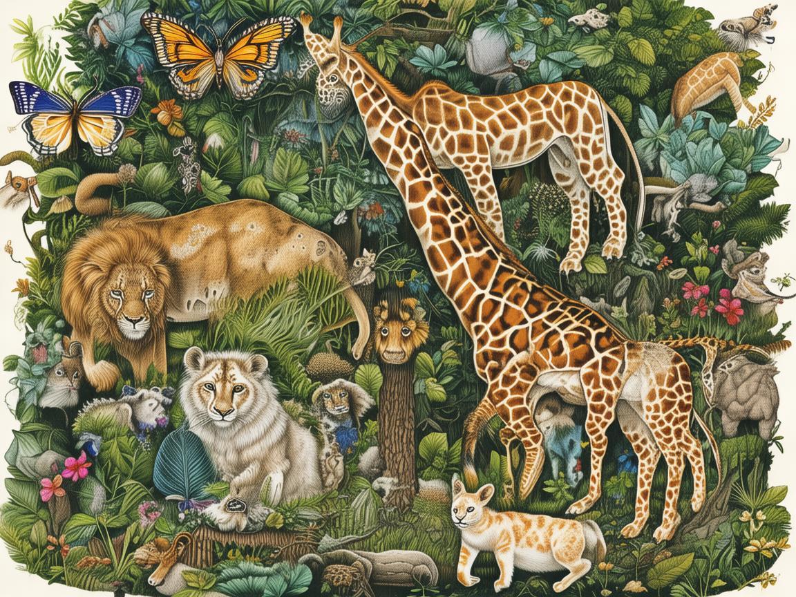 动物生物学，插画创作的奇妙灵感源泉