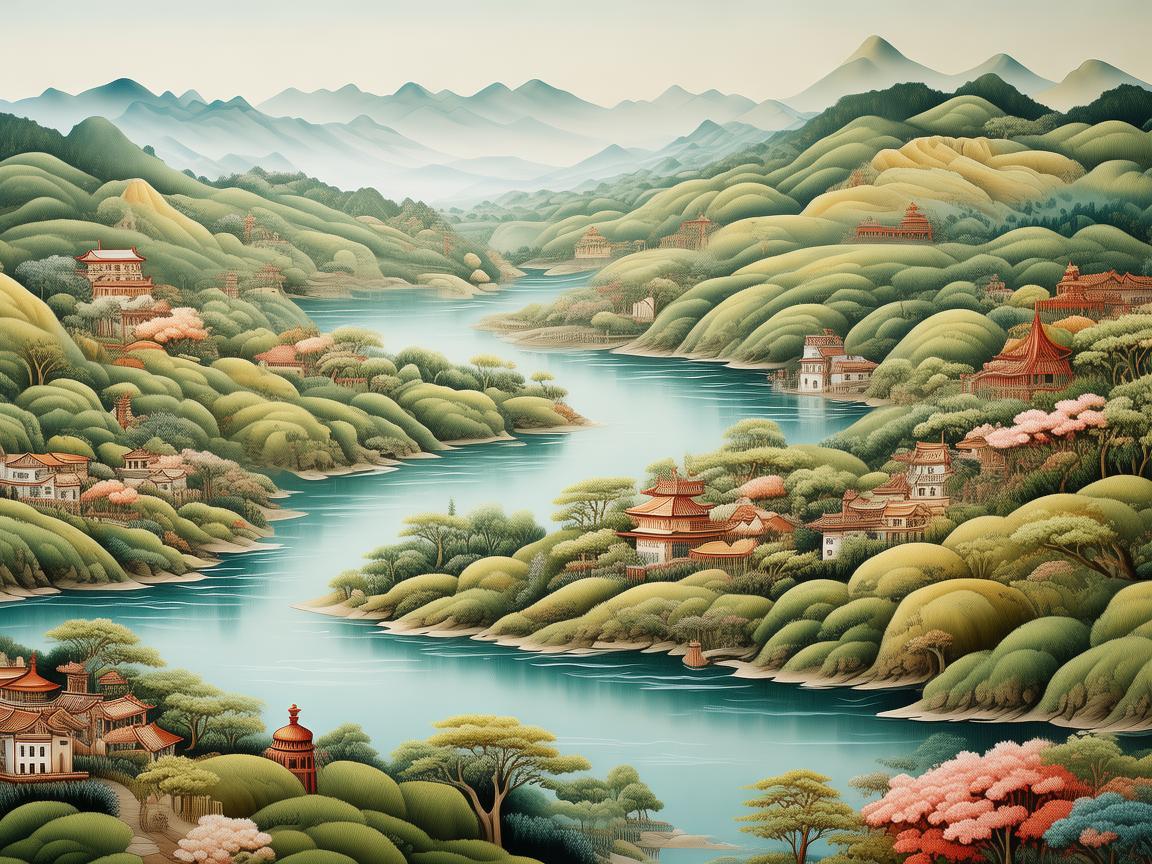 用画笔勾勒萍乡的多彩画卷