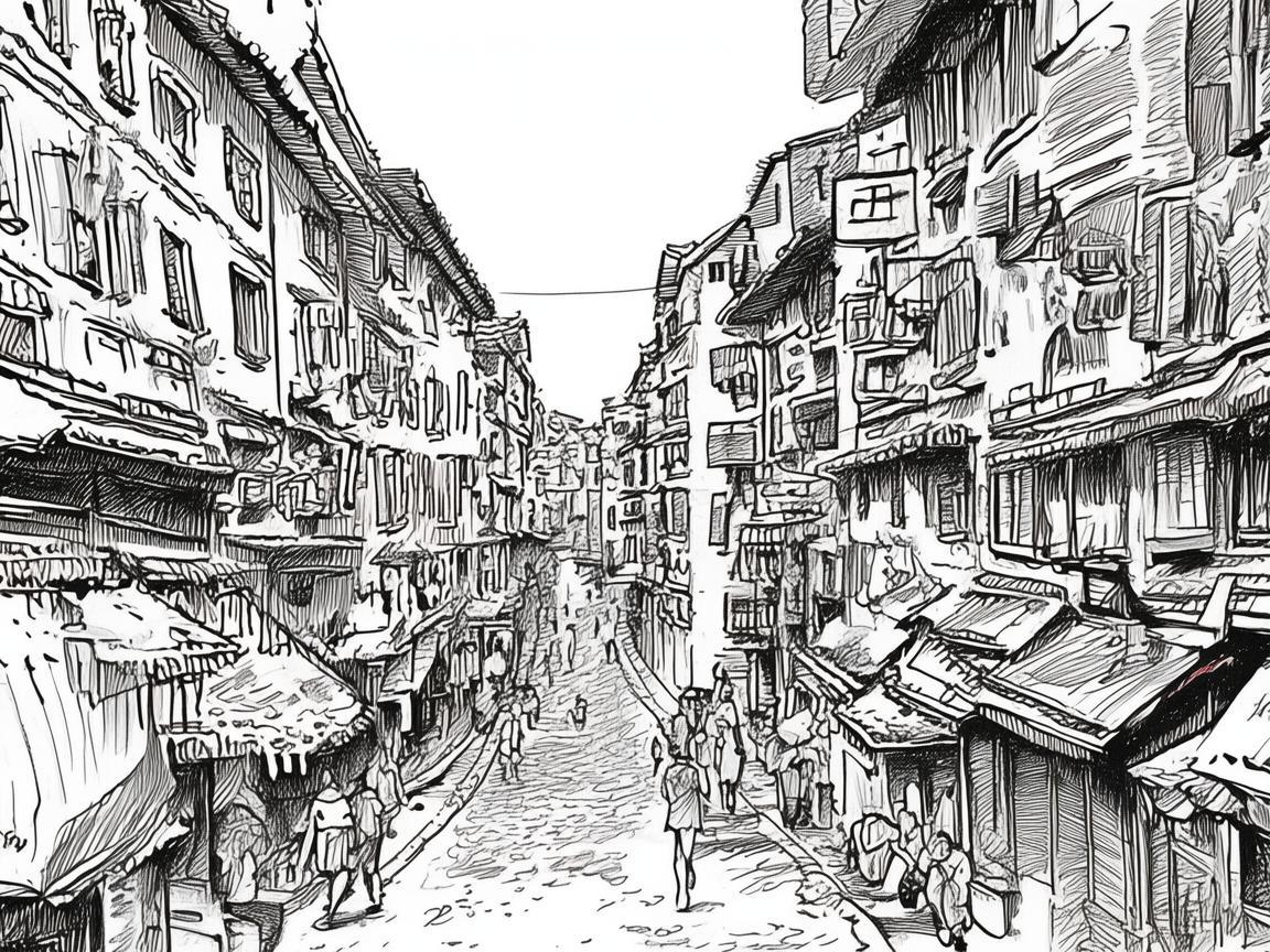 地铁站月台，如何通过插画展现城市脉动？