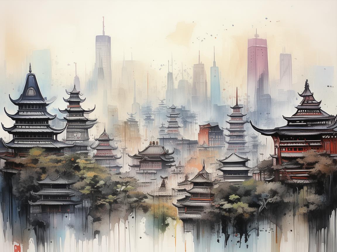 本溪水墨画卷，如何捕捉城市灵魂的色彩？