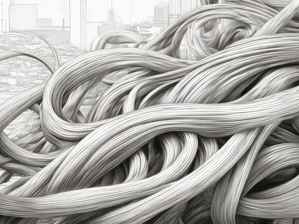 软管在插画创作中的灵活运用，如何绘制流畅的动态线条？