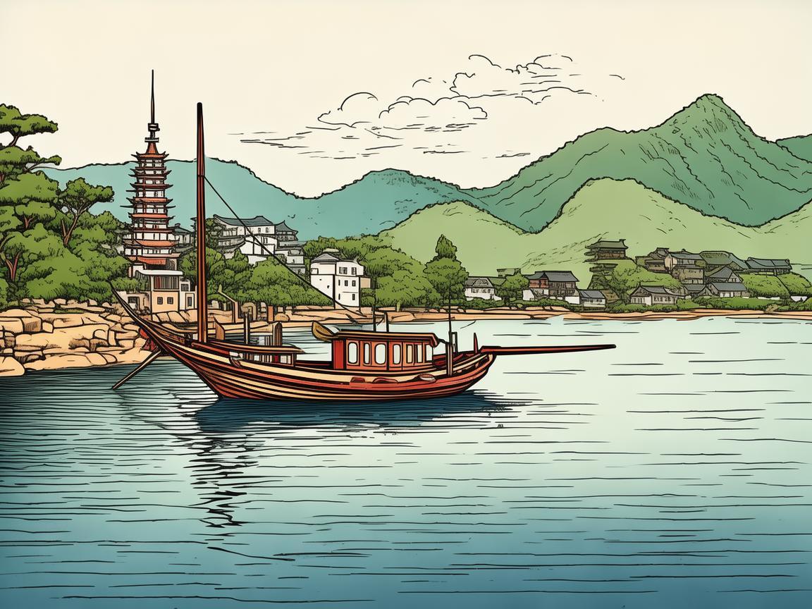 钦州风情，如何将地方特色融入插画创作中？