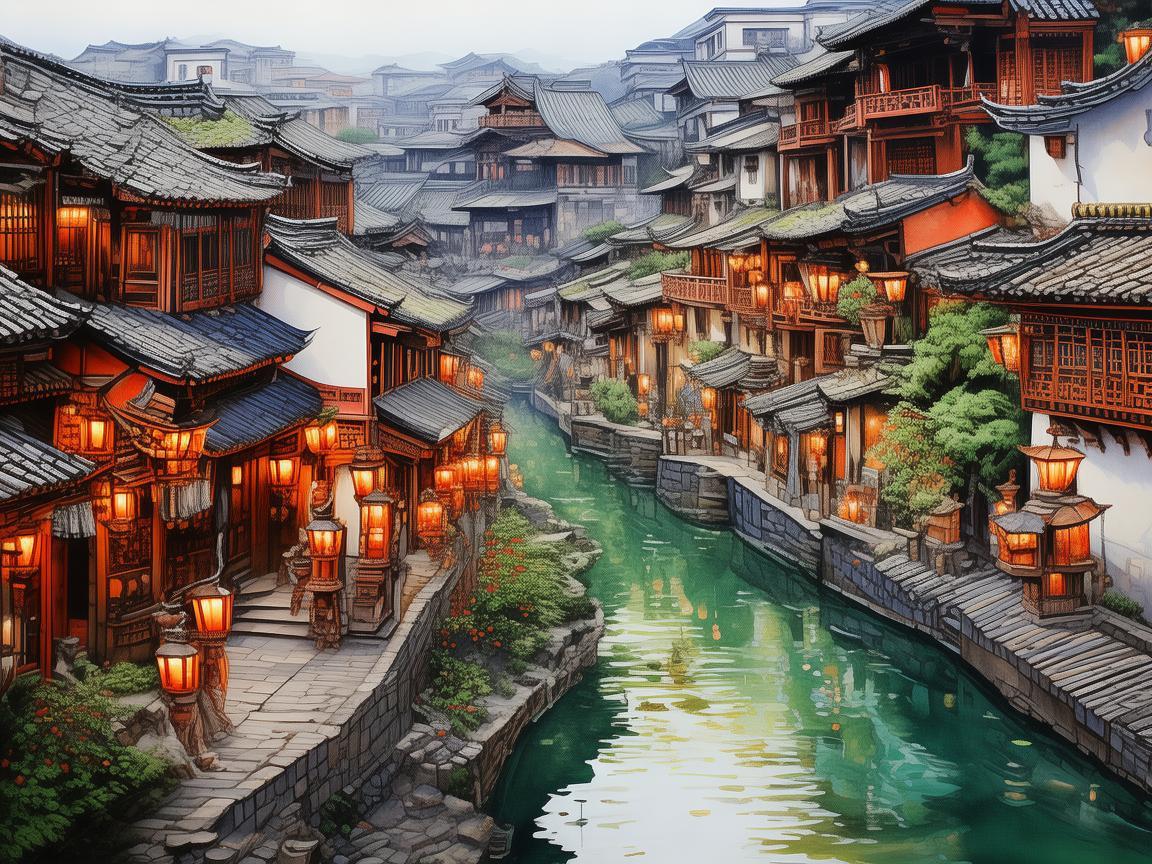 铜陵色彩，如何运用地方特色在插画中展现城市魅力？