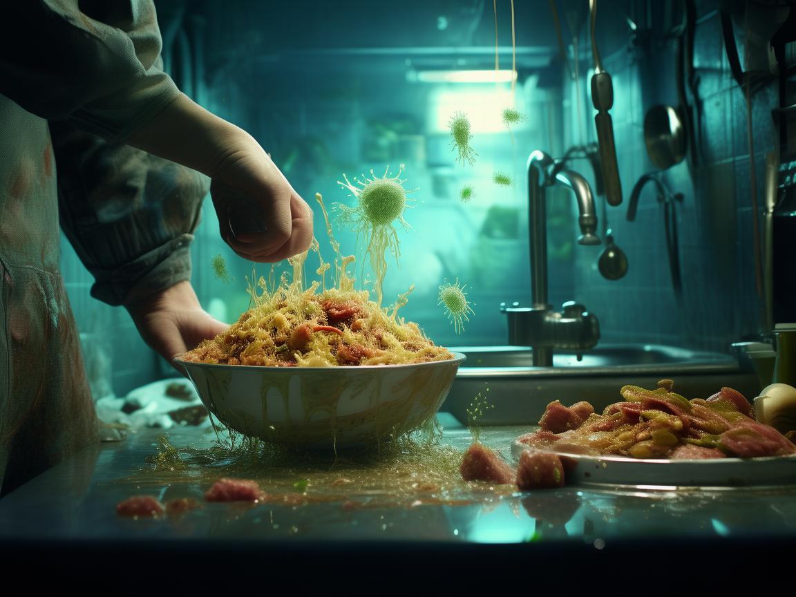 中毒型细菌性痢疾，插画师如何通过视觉传达公共卫生警醒？