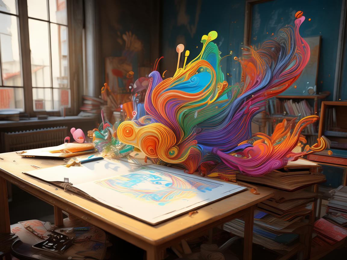 助教在插画创作中的隐形角色，如何成为创意的催化剂？