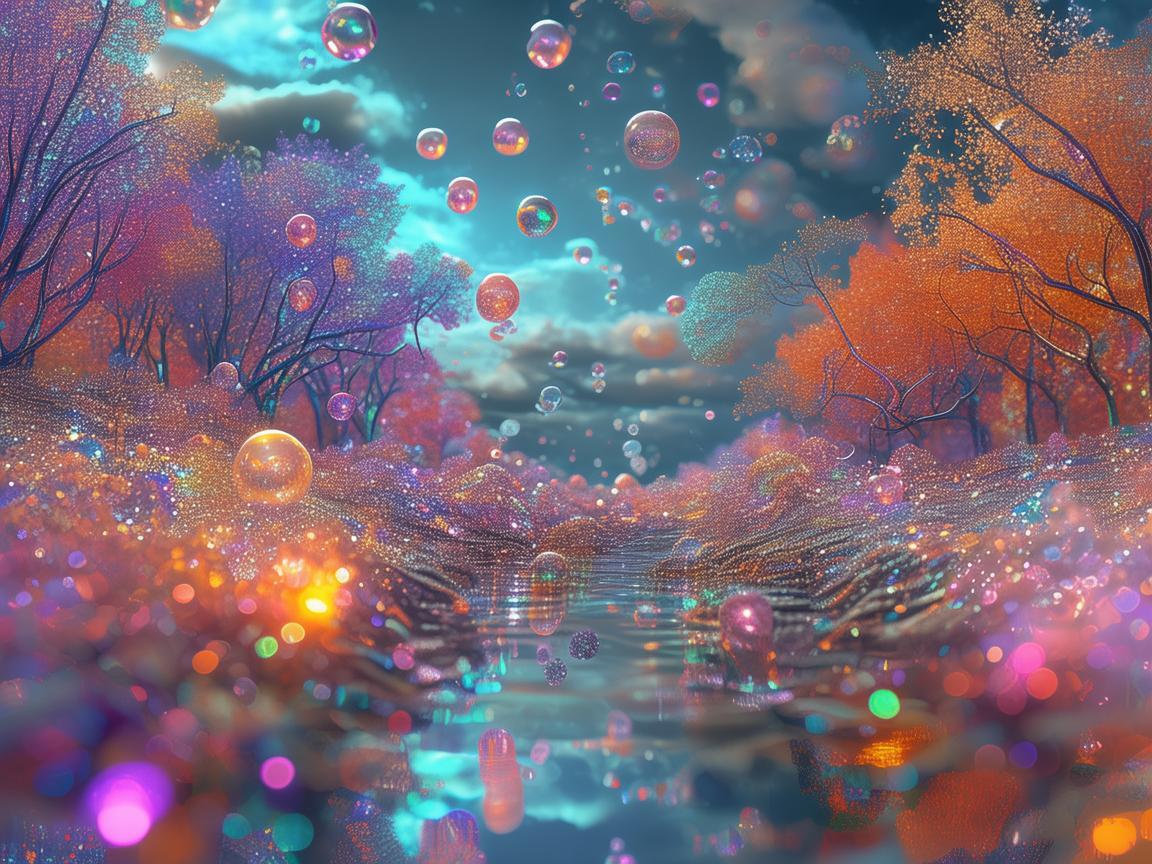 探索纳米材料在插画中的奇幻应用