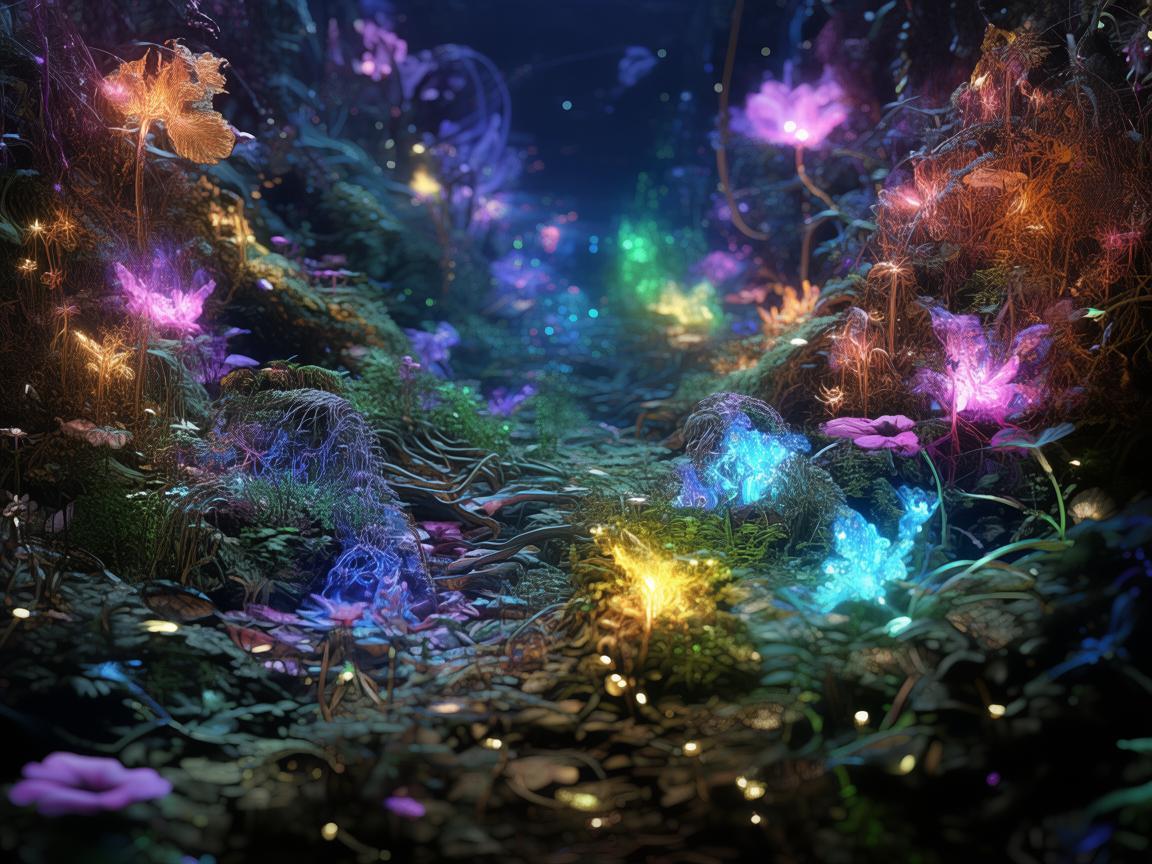 电磁之美，插画师眼中的奇幻世界