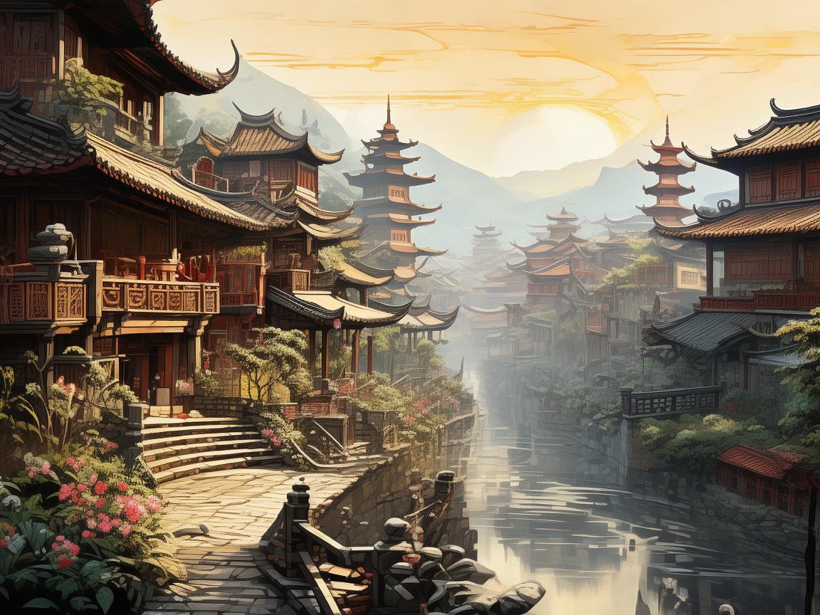探寻华阴，用画笔勾勒古城韵事