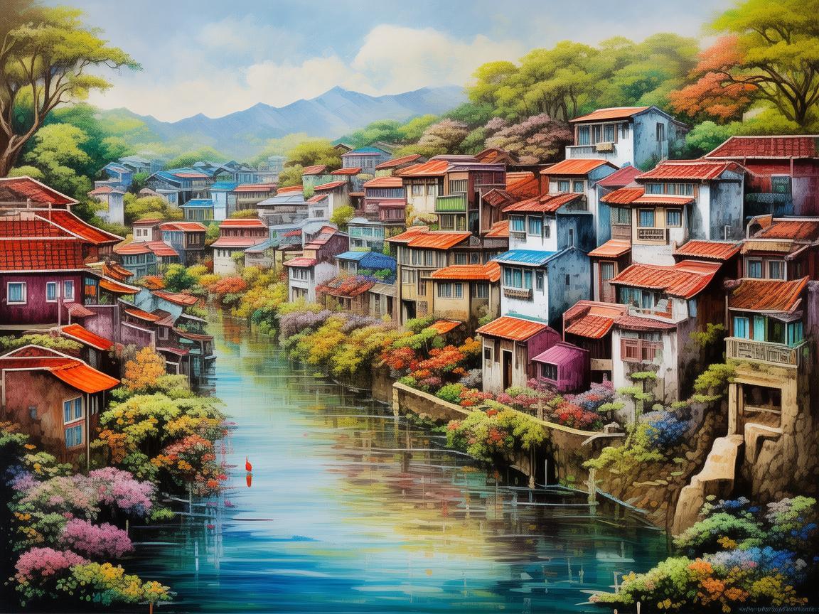 用画笔描绘张家港的多彩画卷