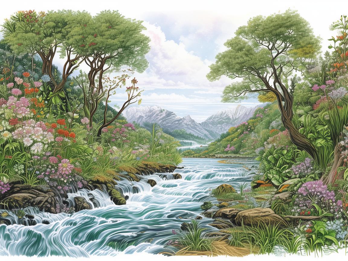 生态学视角下的插画创作，如何通过艺术传递自然之美？