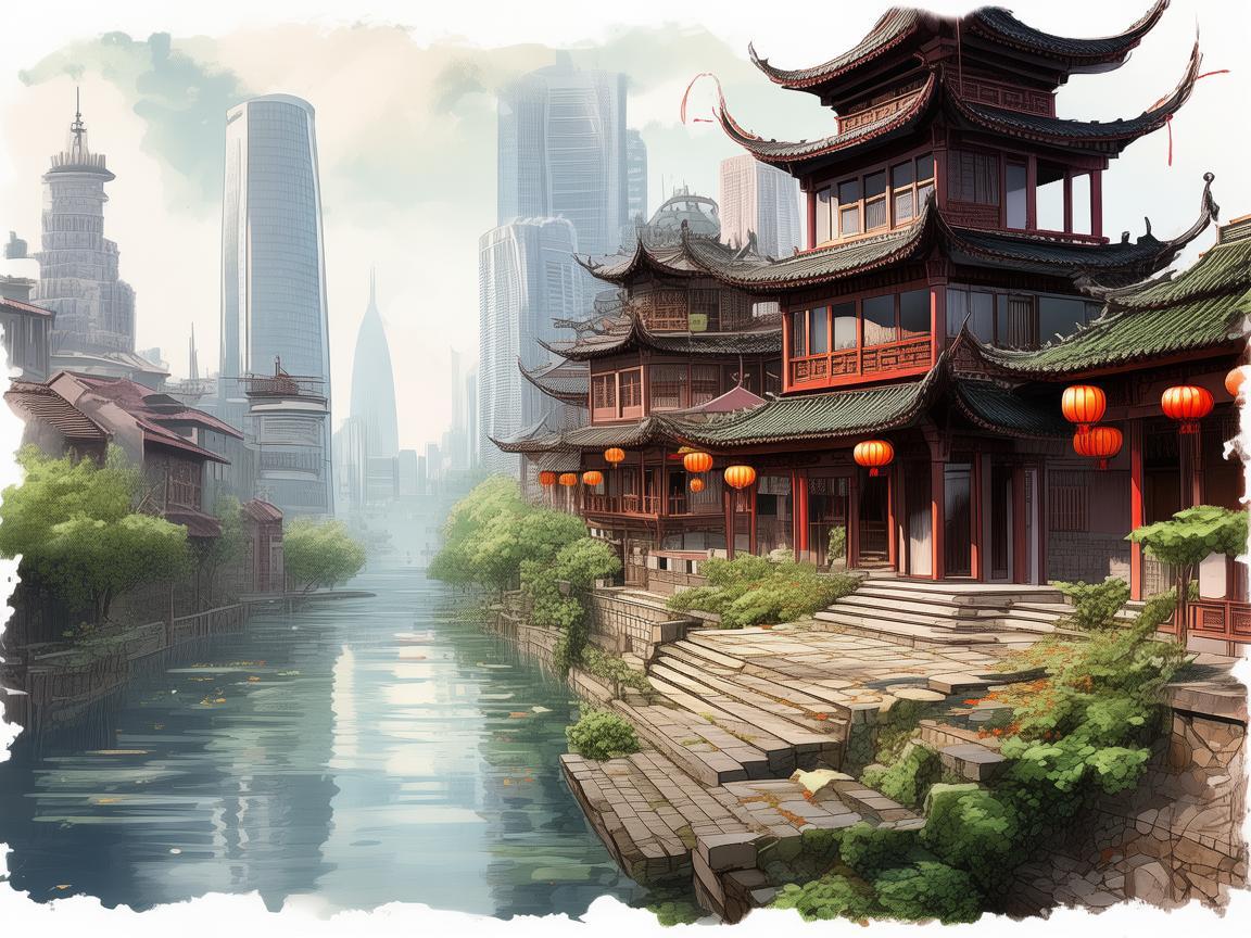 滨州印象，如何通过插画展现城市的历史与现代交融？