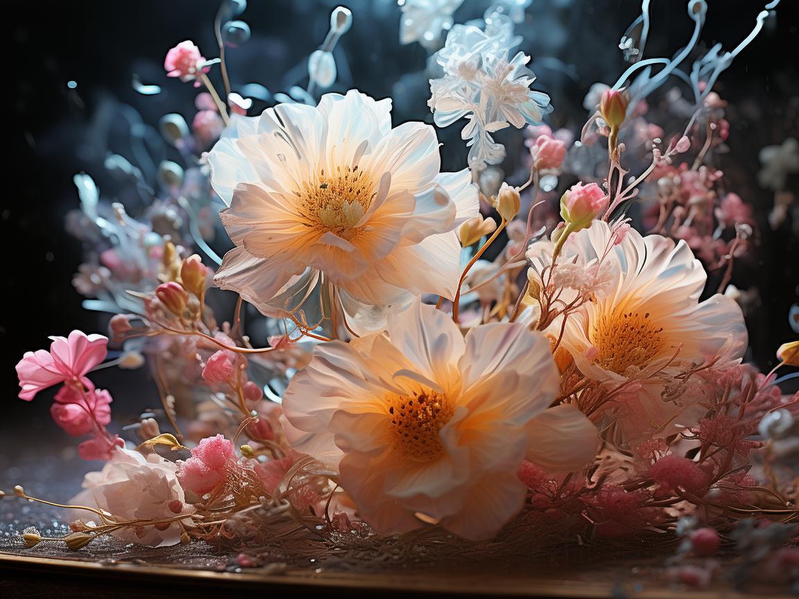 假花，凝固的芬芳，永恒的艺术