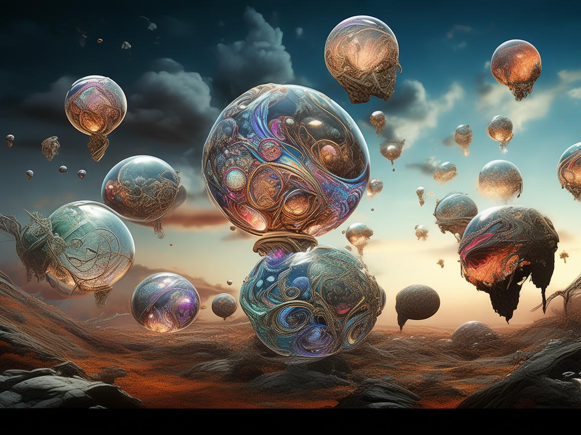 绘制球类的奇幻插画之旅