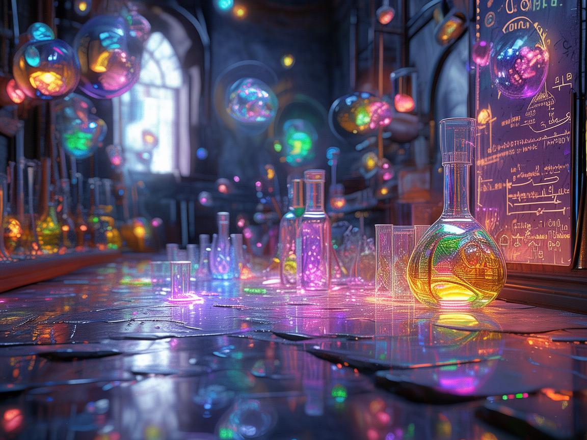 胶体化学在插画创作中的奇幻魔法