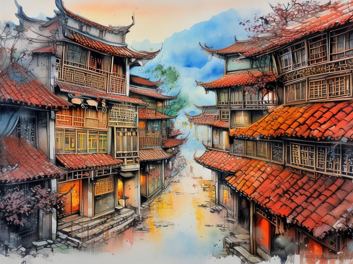 宁乡印象，用画笔勾勒多彩画卷